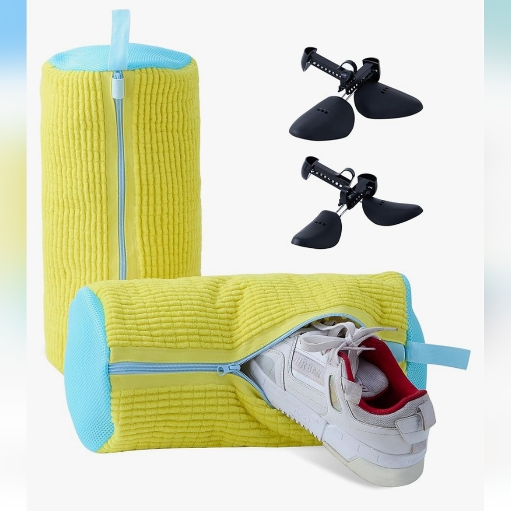 2 Pcs Shoe Washing Machine Bags